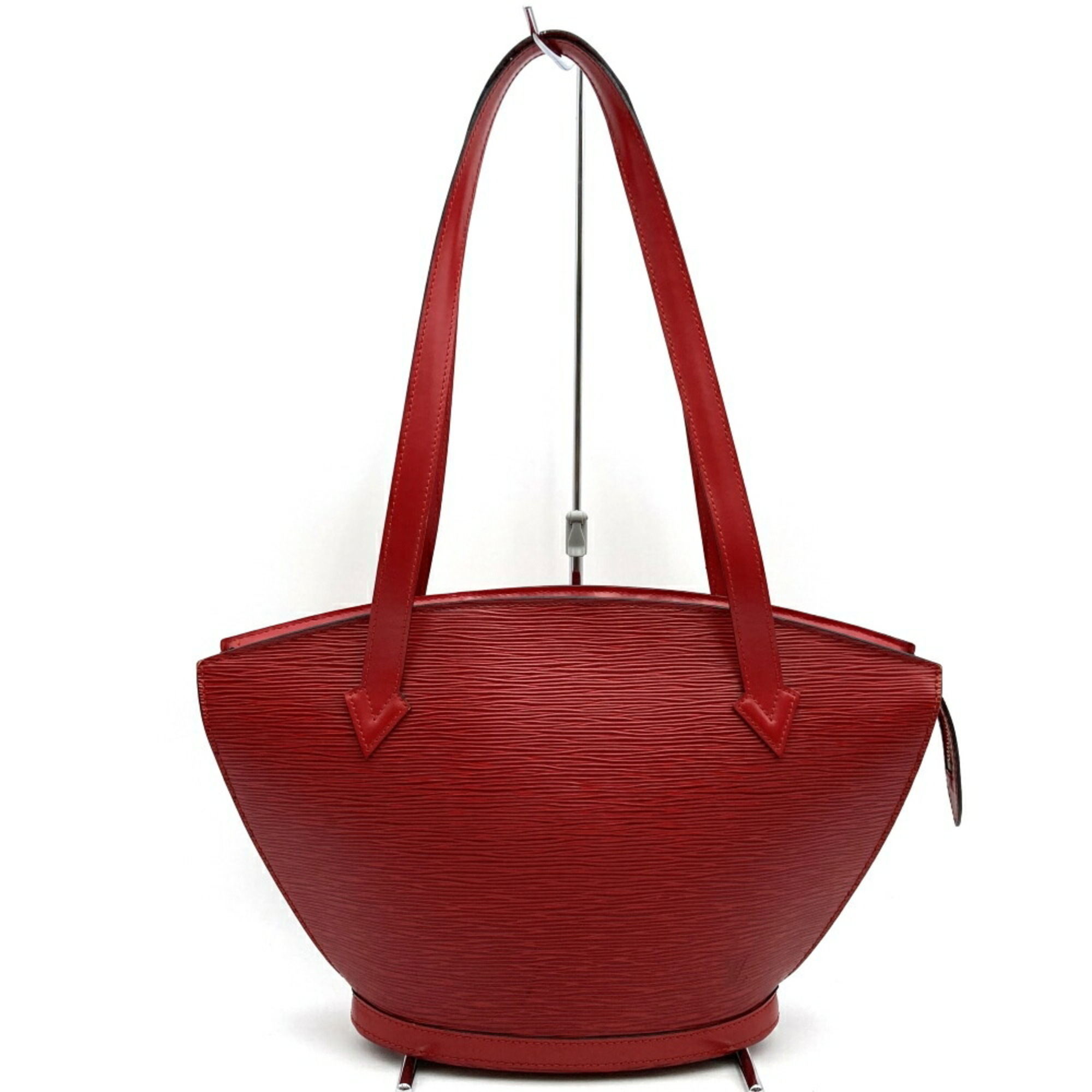 LOUIS VUITTON M52337 Saint Jacques Poigner Long Shoulder Bag Red Epi Leather Women's