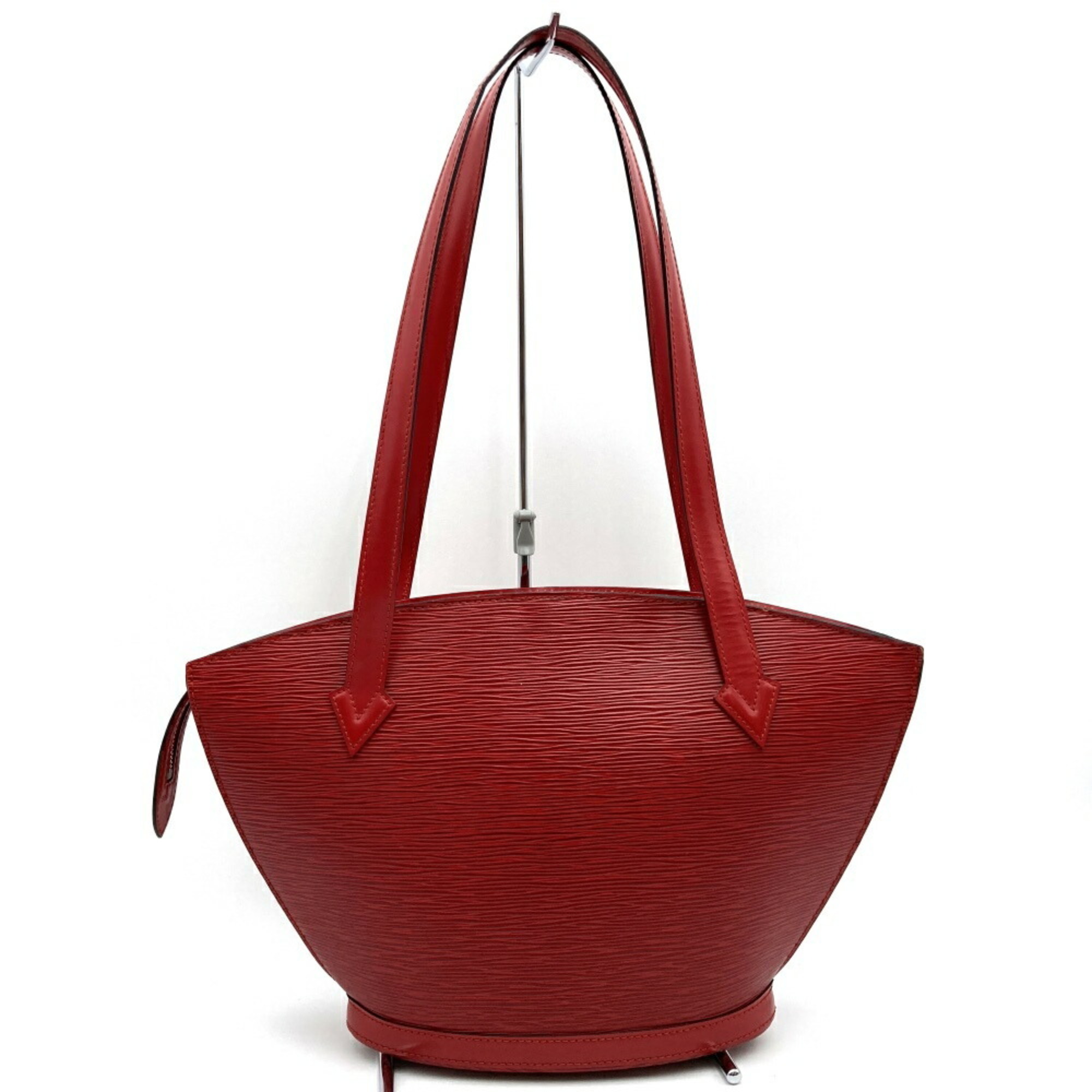 LOUIS VUITTON M52337 Saint Jacques Poigner Long Shoulder Bag Red Epi Leather Women's