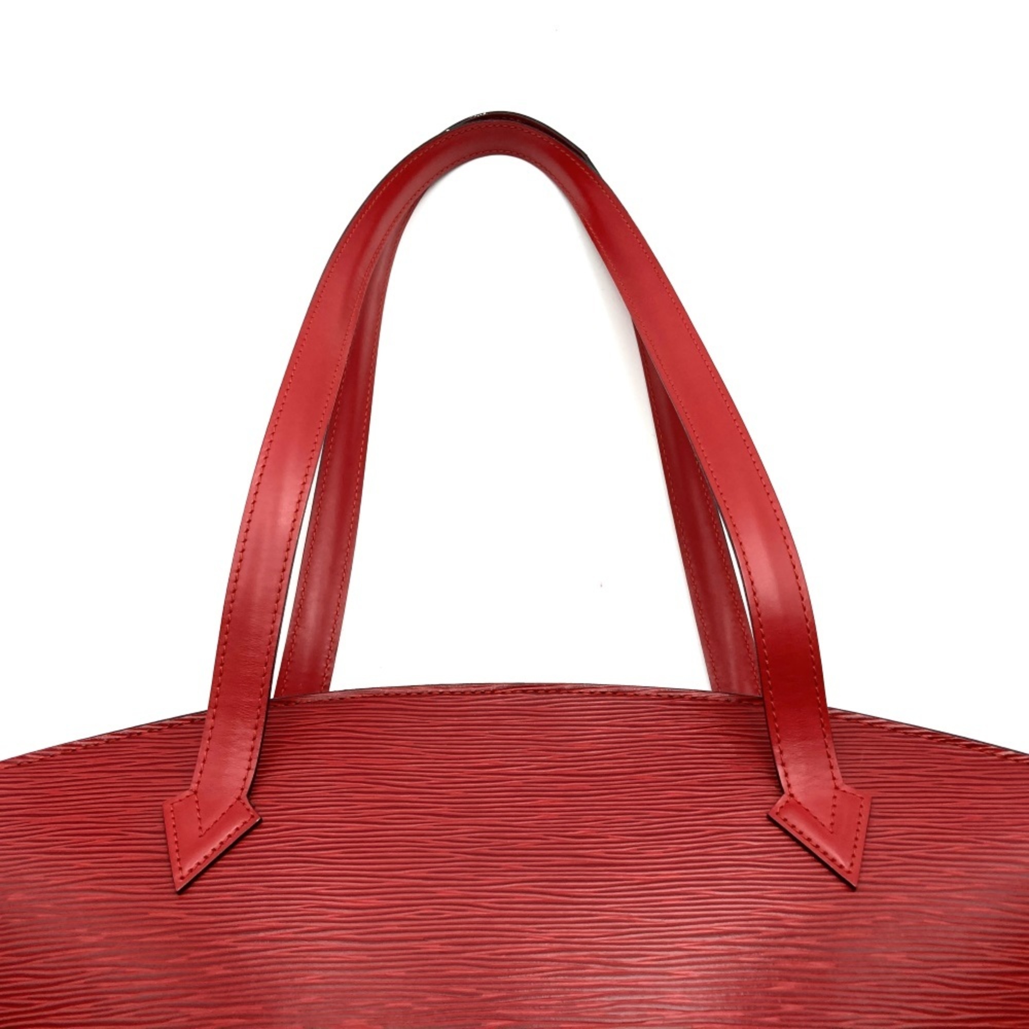 LOUIS VUITTON M52337 Saint Jacques Poigner Long Shoulder Bag Red Epi Leather Women's