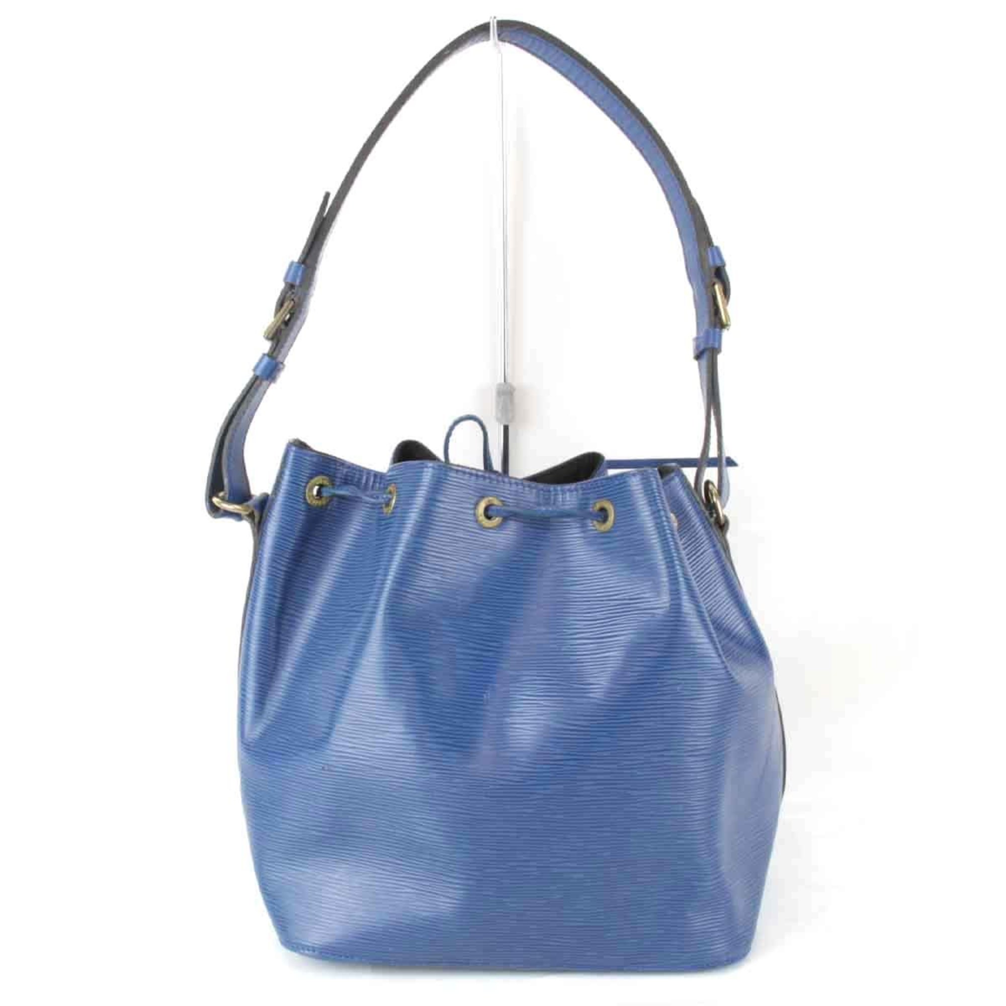 LOUIS VUITTON Louis Vuitton Noe M44005 Shoulder Bag Epi Leather Blue Women's