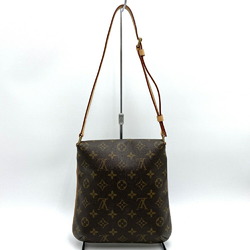 LOUIS VUITTON M51258 Musette Salsa Short Shoulder Bag Brown Monogram Canvas Women's