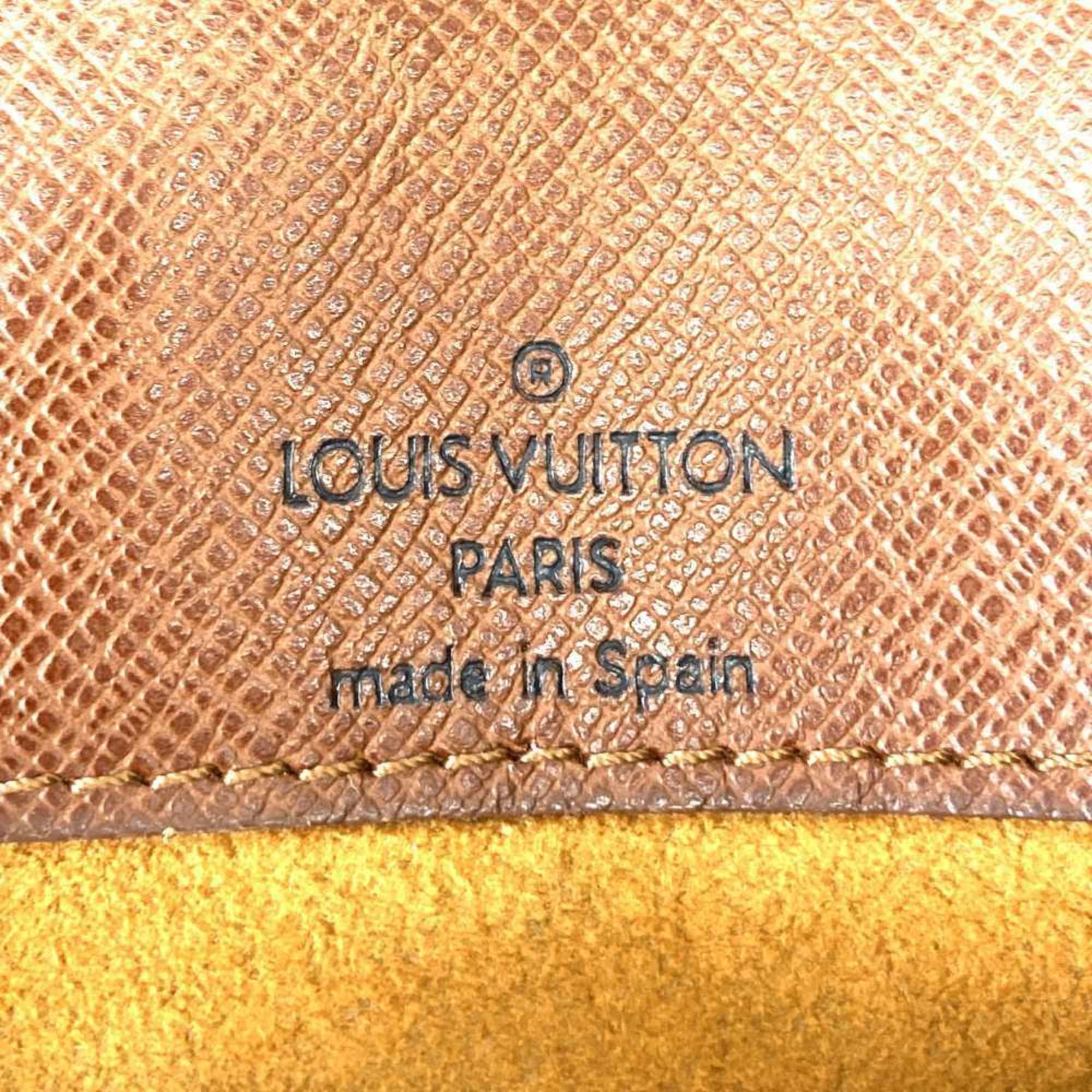 LOUIS VUITTON M51258 Musette Salsa Short Shoulder Bag Brown Monogram Canvas Women's