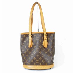 LOUIS VUITTON Louis Vuitton Bucket PM M42238 Shoulder Bag Monogram Canvas Women's 6115240910430T