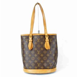 LOUIS VUITTON Louis Vuitton Bucket PM M42238 Shoulder Bag Monogram Canvas Women's 6115240910430T