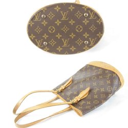 LOUIS VUITTON Louis Vuitton Bucket PM M42238 Shoulder Bag Monogram Canvas Women's 6115240910430T