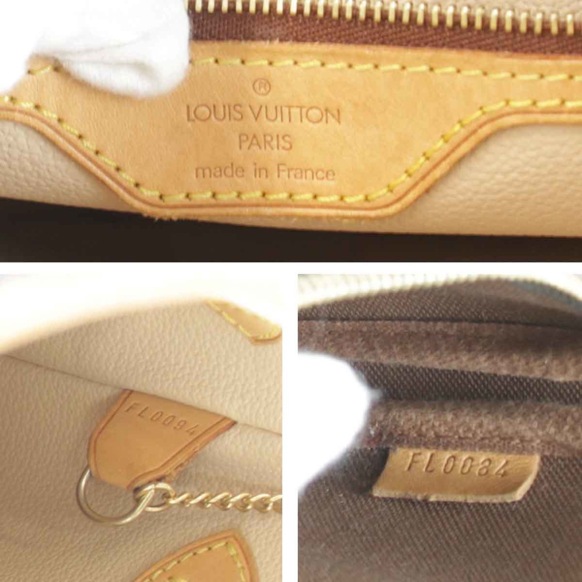 LOUIS VUITTON Louis Vuitton Bucket PM M42238 Shoulder Bag Monogram Canvas Women's 6115240910430T