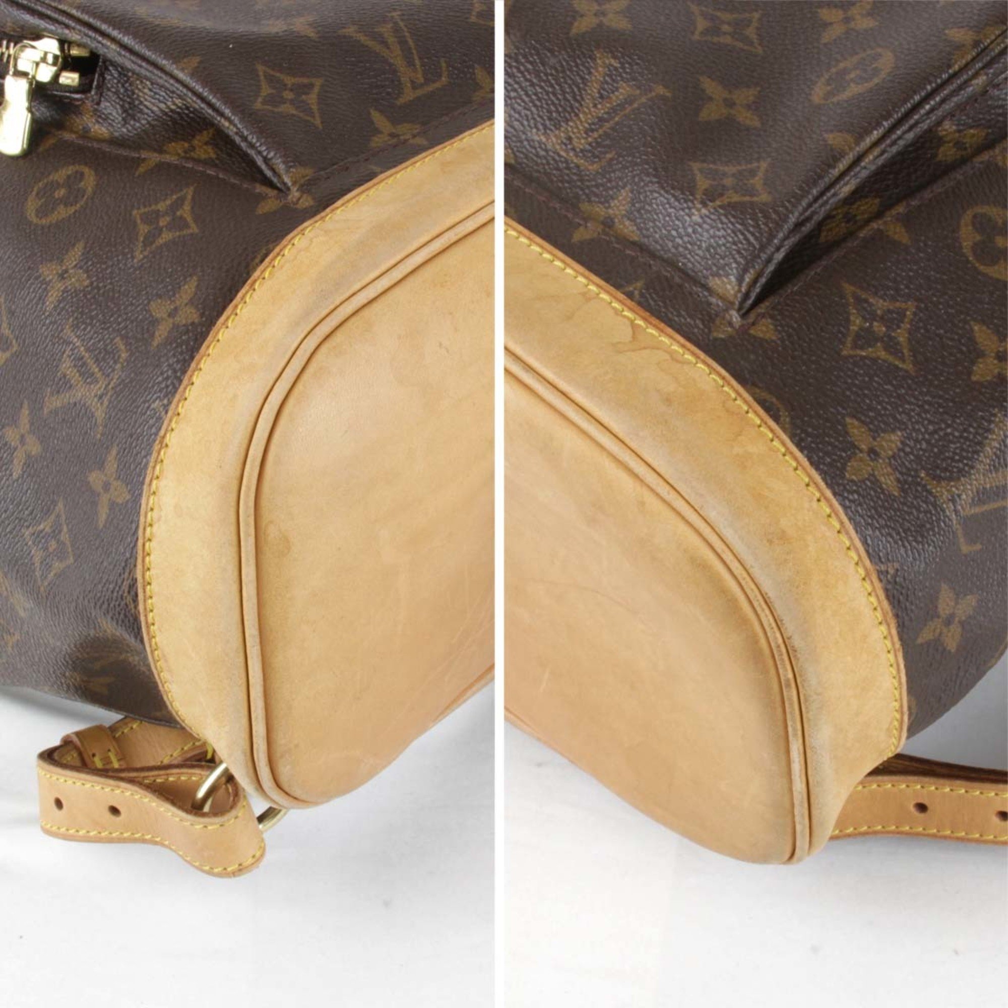 LOUIS VUITTON Louis Vuitton Montsouris M51135 Backpack/Daypack Monogram Canvas Women's