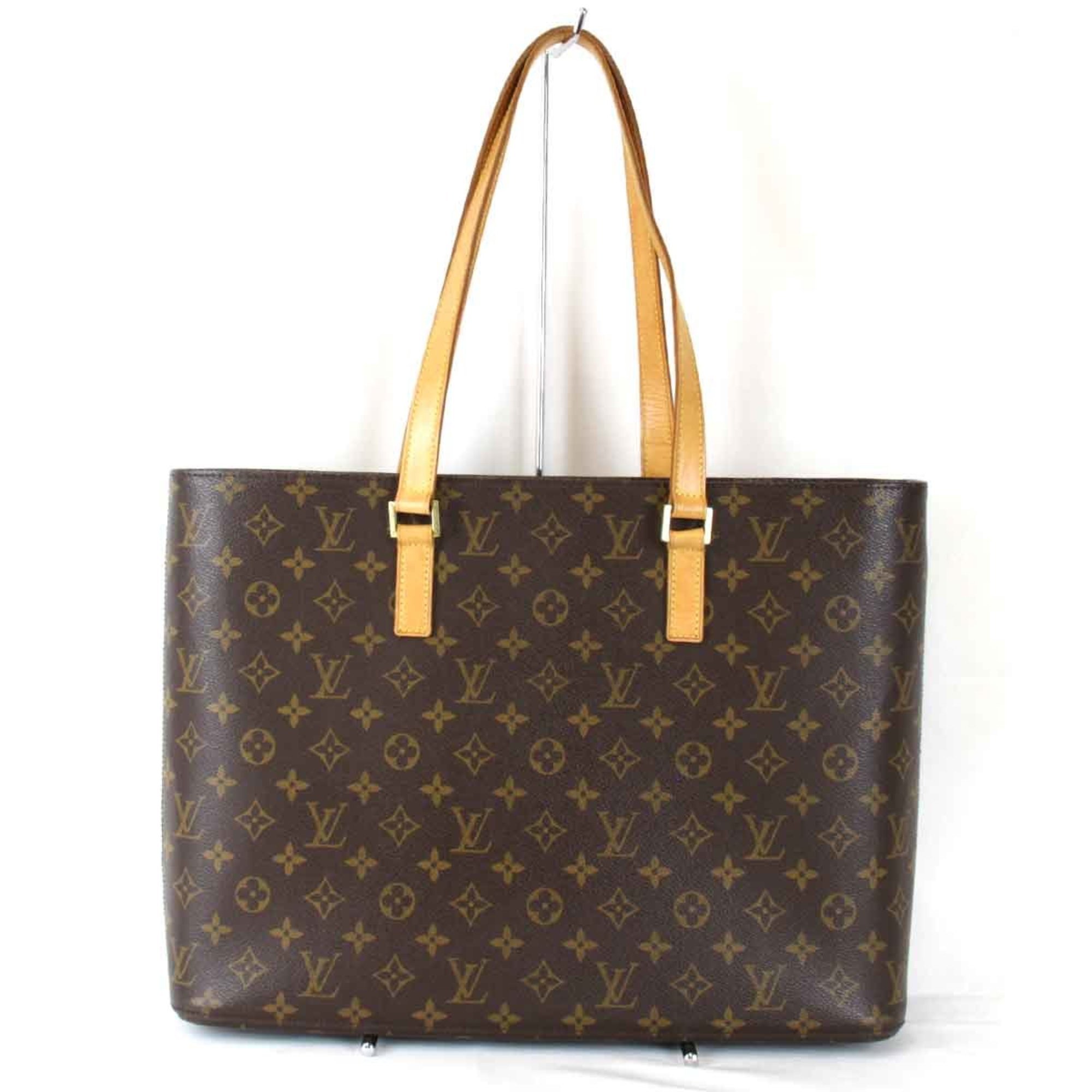 LOUIS VUITTON M51155 Tote Bag Monogram Canvas Brown Women's