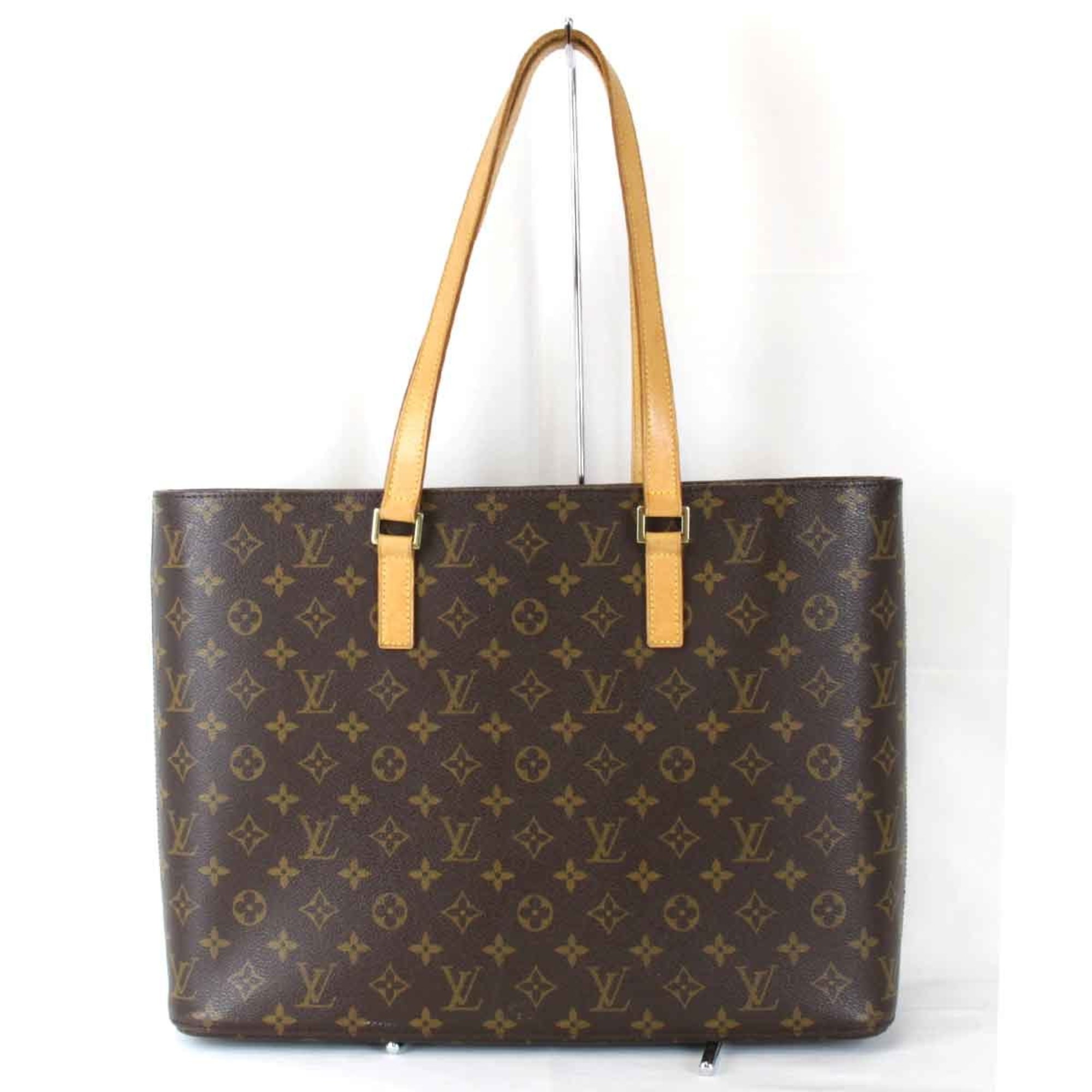 LOUIS VUITTON M51155 Tote Bag Monogram Canvas Brown Women's