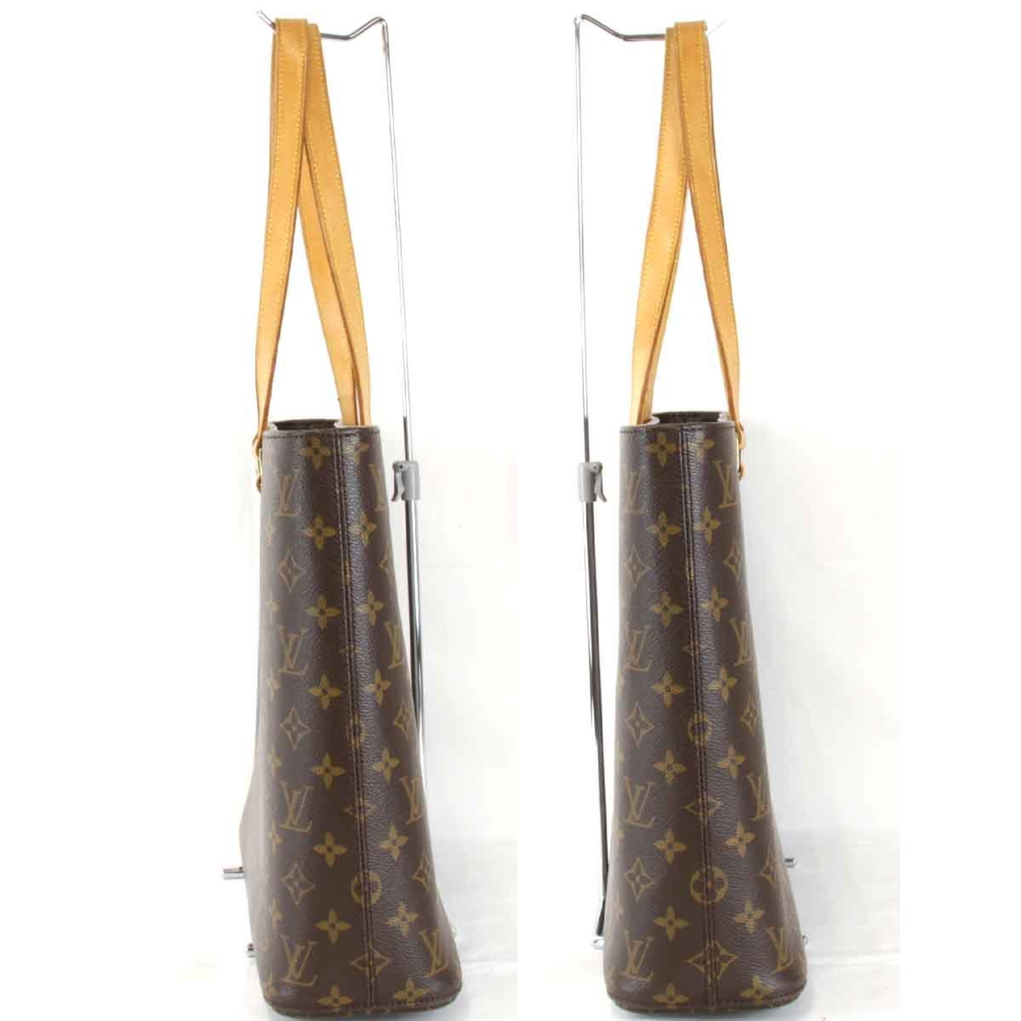 LOUIS VUITTON M51155 Tote Bag Monogram Canvas Brown Women's