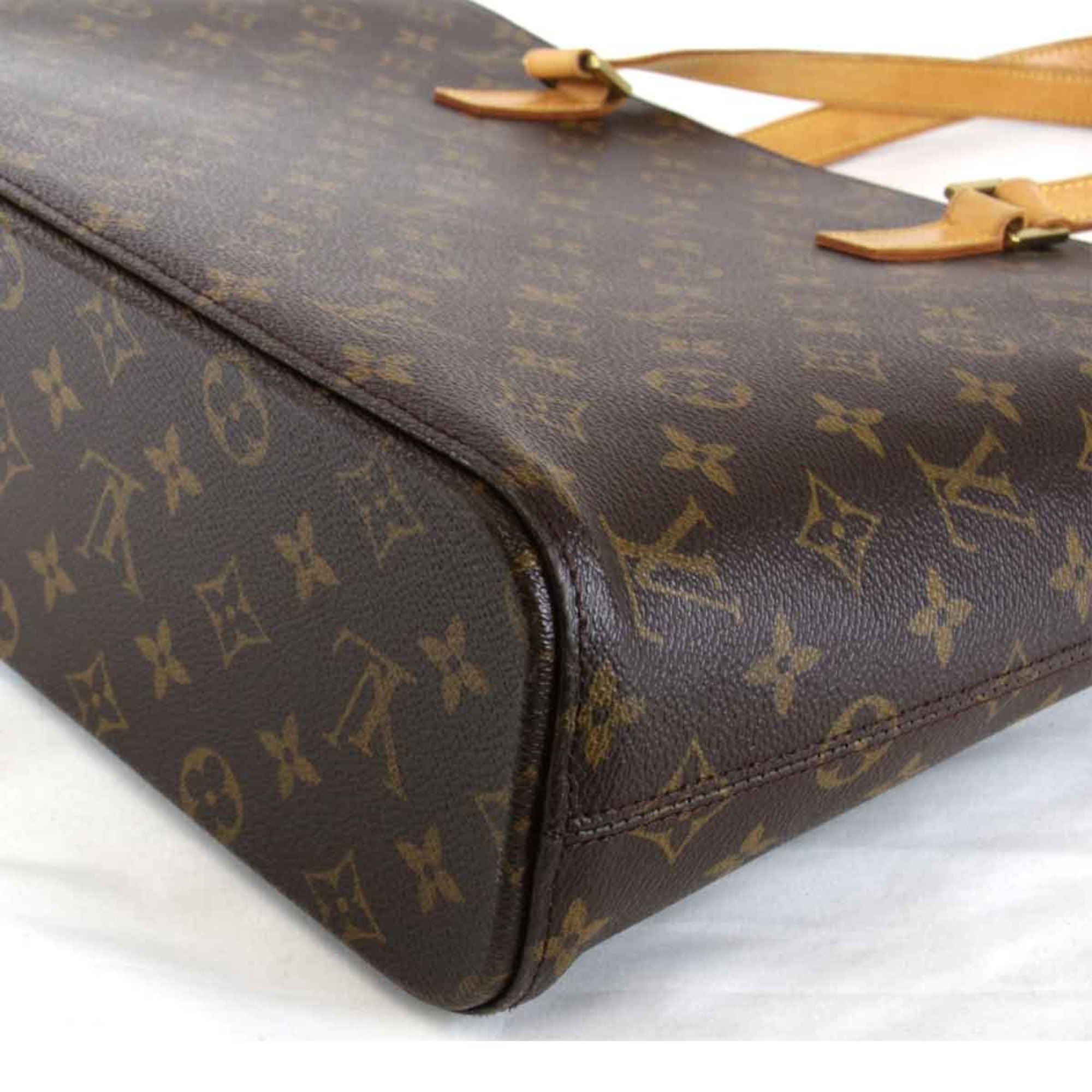 LOUIS VUITTON M51155 Tote Bag Monogram Canvas Brown Women's