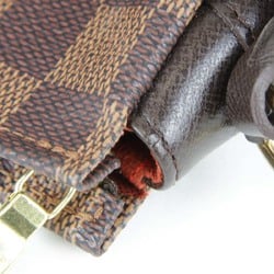 LOUIS VUITTON Louis Vuitton Truth Makeup N51982 Pouch Damier Canvas Women's