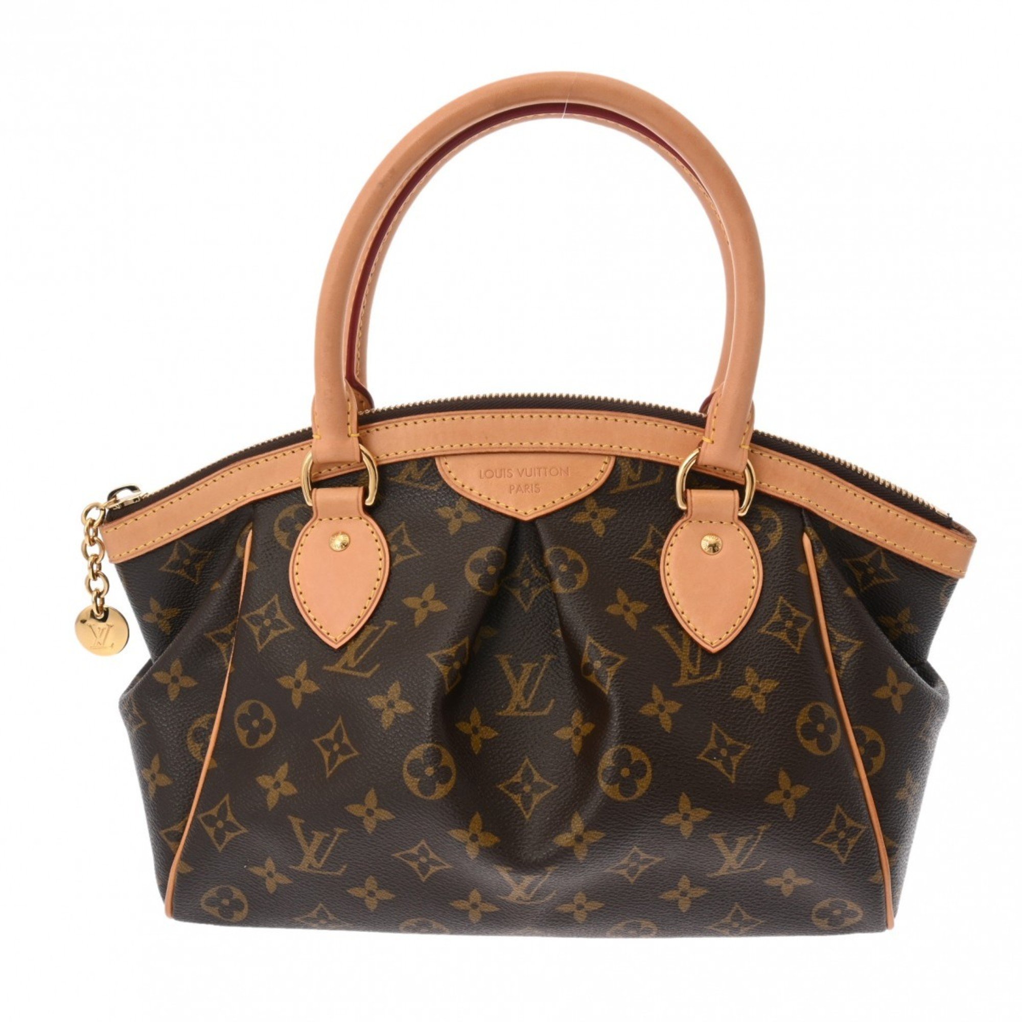 LOUIS VUITTON Louis Vuitton Monogram Tivoli PM Brown M40143 Women's Canvas Handbag