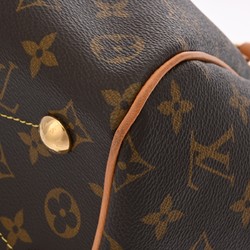 LOUIS VUITTON Louis Vuitton Monogram Tivoli PM Brown M40143 Women's Canvas Handbag