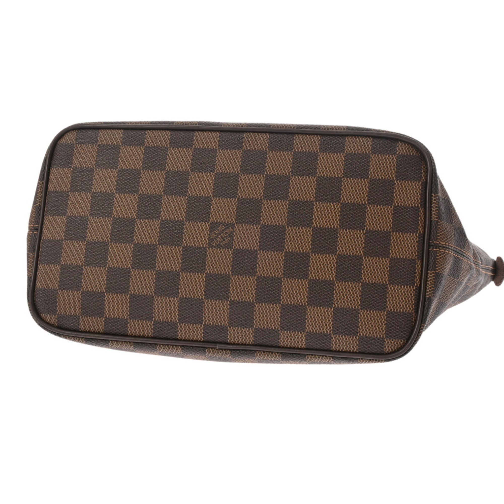 LOUIS VUITTON Damier Saleya PM Brown N51183 Women's Canvas Handbag