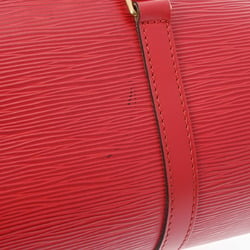 LOUIS VUITTON Louis Vuitton Epi Soufflot Castilian Red M52227 Women's Leather Handbag