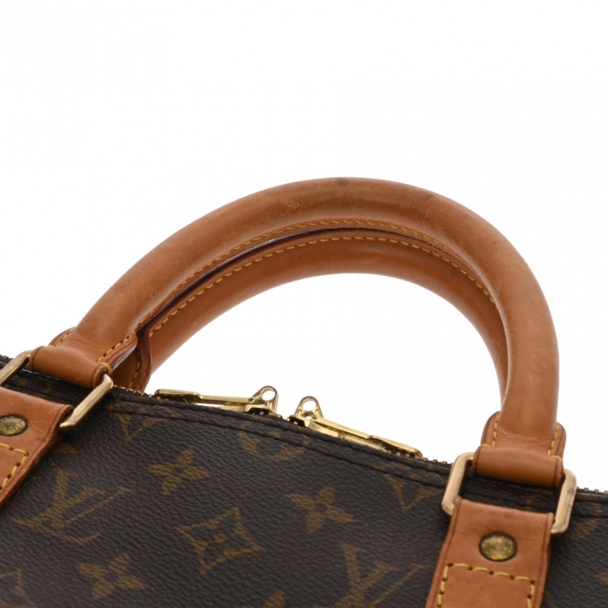 LOUIS VUITTON Louis Vuitton Monogram Keepall 50 Brown M41426 Unisex Canvas Boston Bag