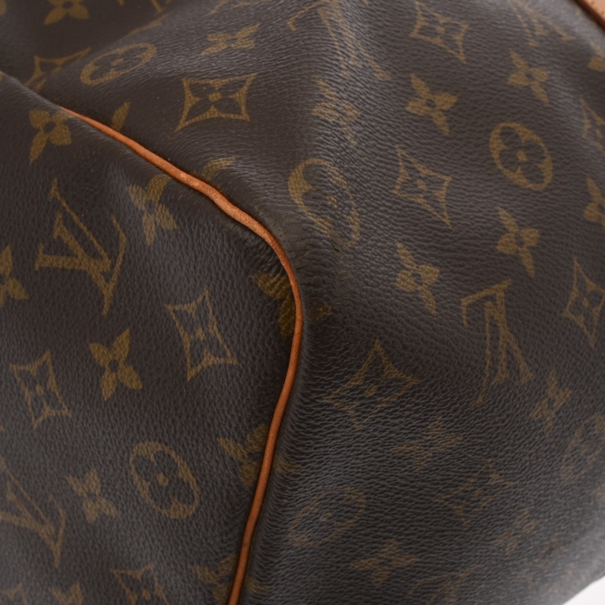 LOUIS VUITTON Louis Vuitton Monogram Keepall 50 Brown M41426 Unisex Canvas Boston Bag