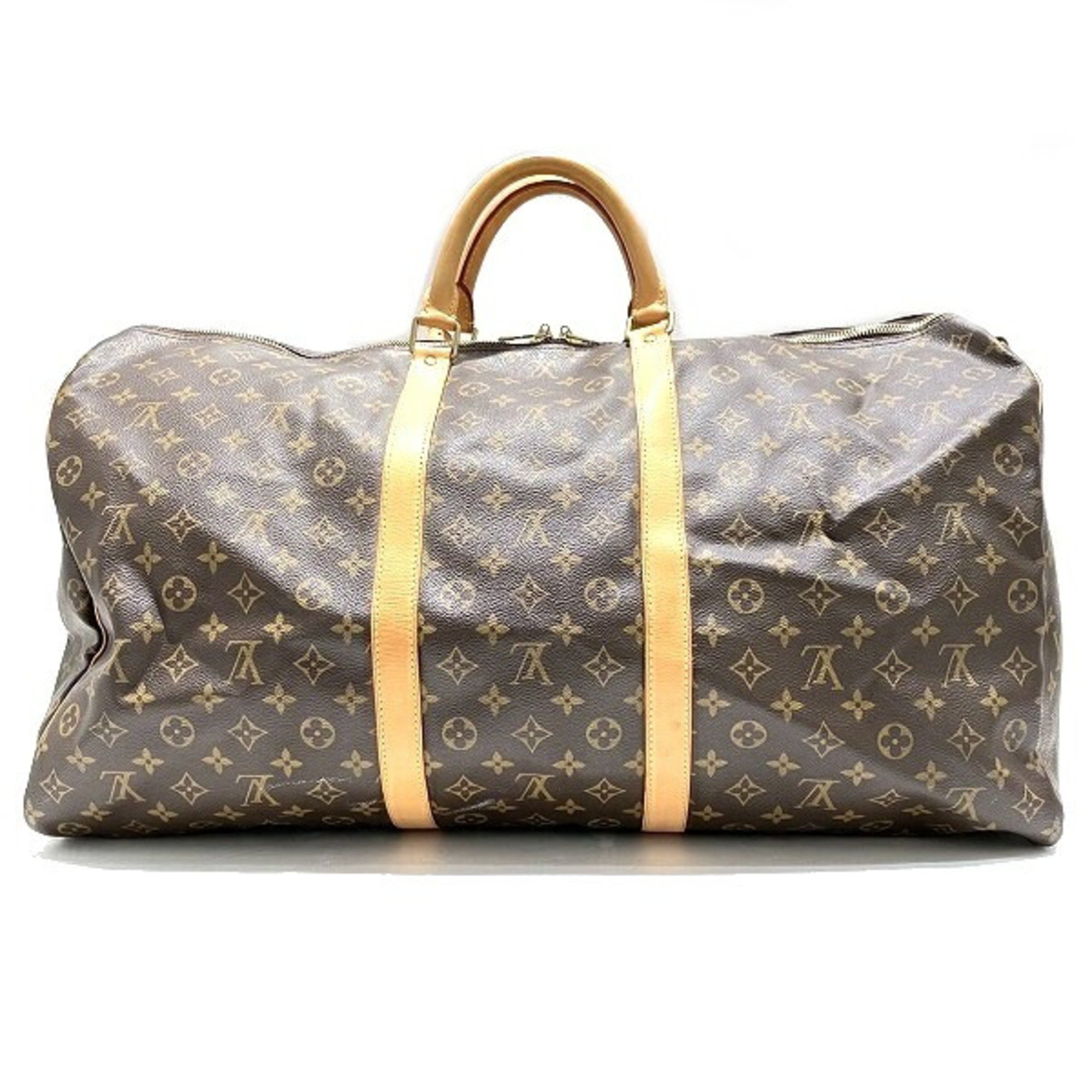 Louis Vuitton Monogram Keepall Bandouliere 60 M41412 Bag Boston bag Men's Women's