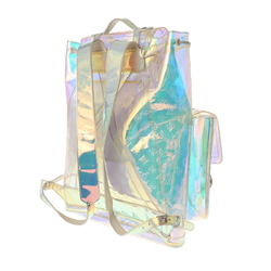 LOUIS VUITTON Louis Vuitton Monogram Prism Christopher GM Clear M44766 Men's PVC Backpack/Daypack