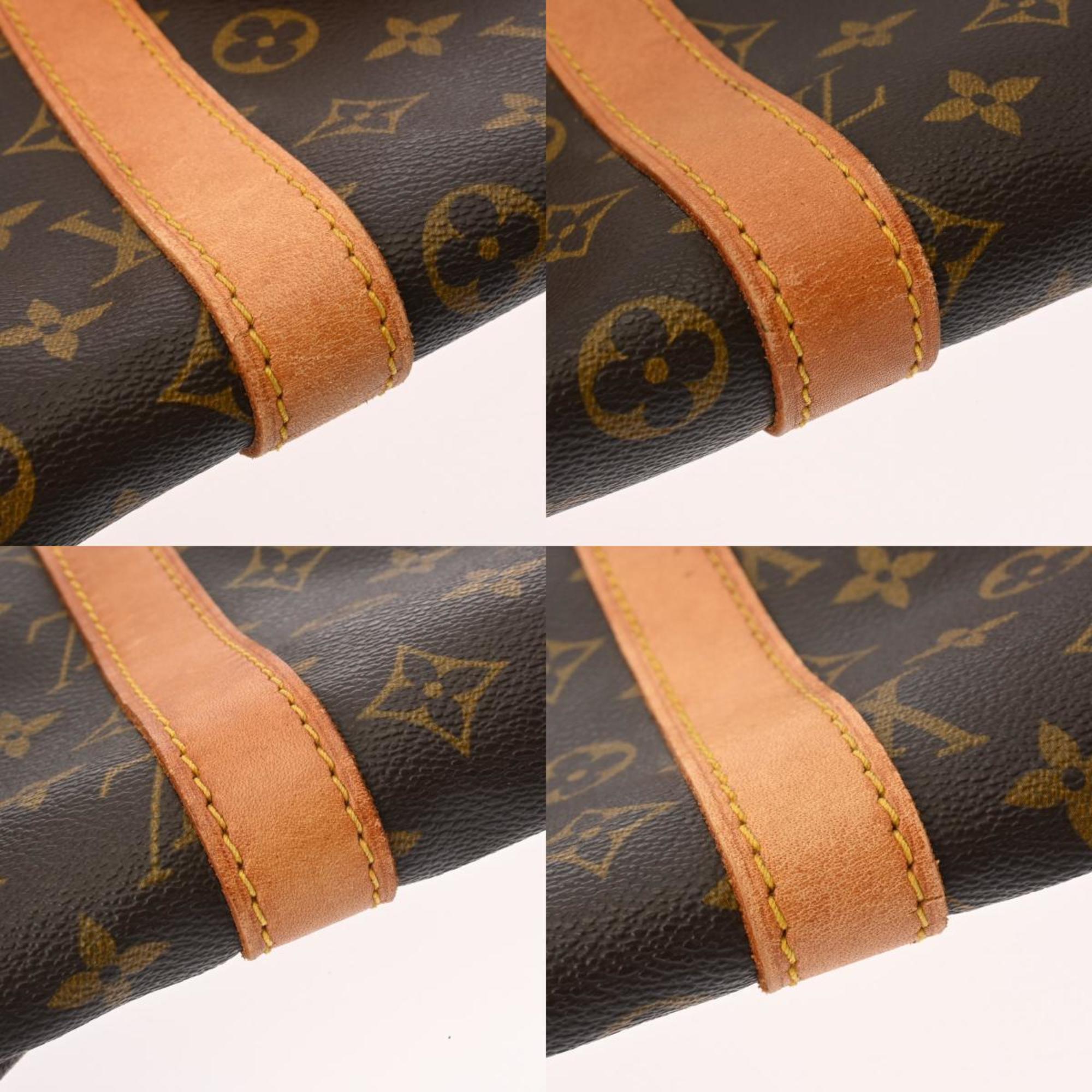 LOUIS VUITTON Louis Vuitton Monogram Keepall Bandouliere 55 Brown M41414 Unisex Canvas Boston Bag