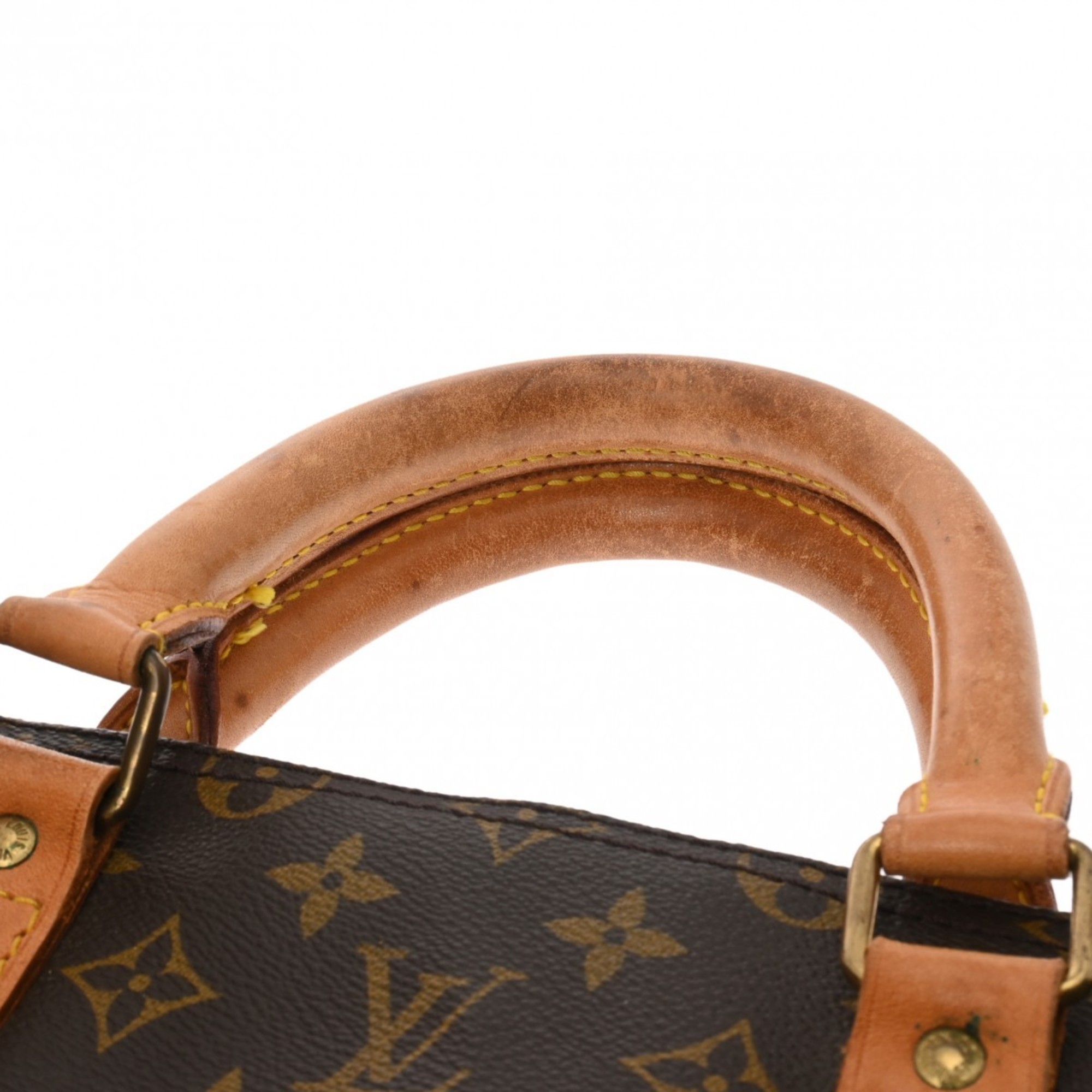 LOUIS VUITTON Louis Vuitton Monogram Keepall Bandouliere 55 Brown M41414 Unisex Canvas Boston Bag