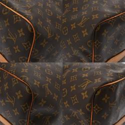 LOUIS VUITTON Louis Vuitton Monogram Keepall Bandouliere 55 Brown M41414 Unisex Canvas Boston Bag