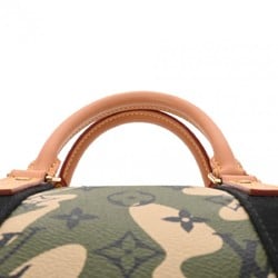 LOUIS VUITTON Louis Vuitton Monogrammed Speedy 35 Khaki M95773 Unisex Leather Boston Bag