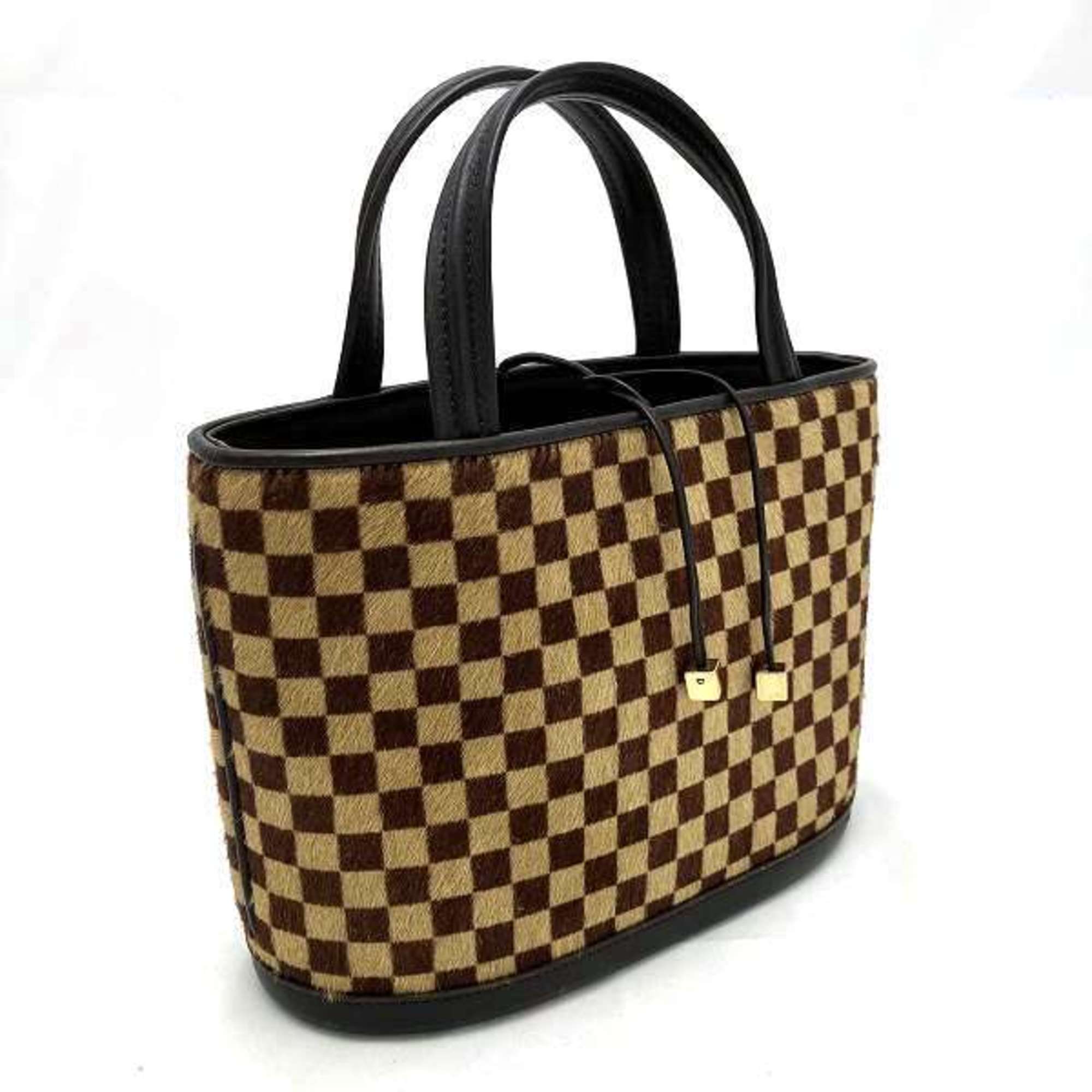 Louis Vuitton Damier Sauvage Impala M92133 Pony Bag Handbag for Women