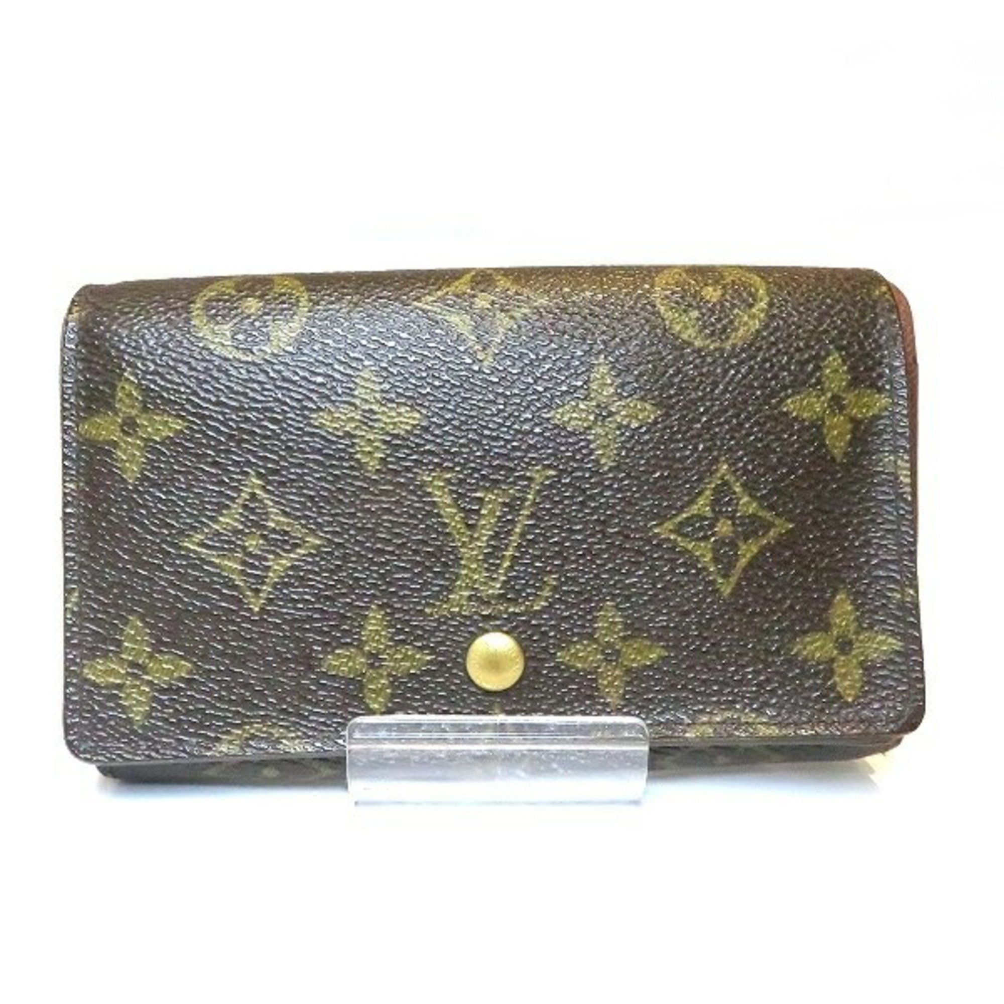 Louis Vuitton Monogram Portefeuille Tresor M61736 Bi-fold Wallet for Men and Women