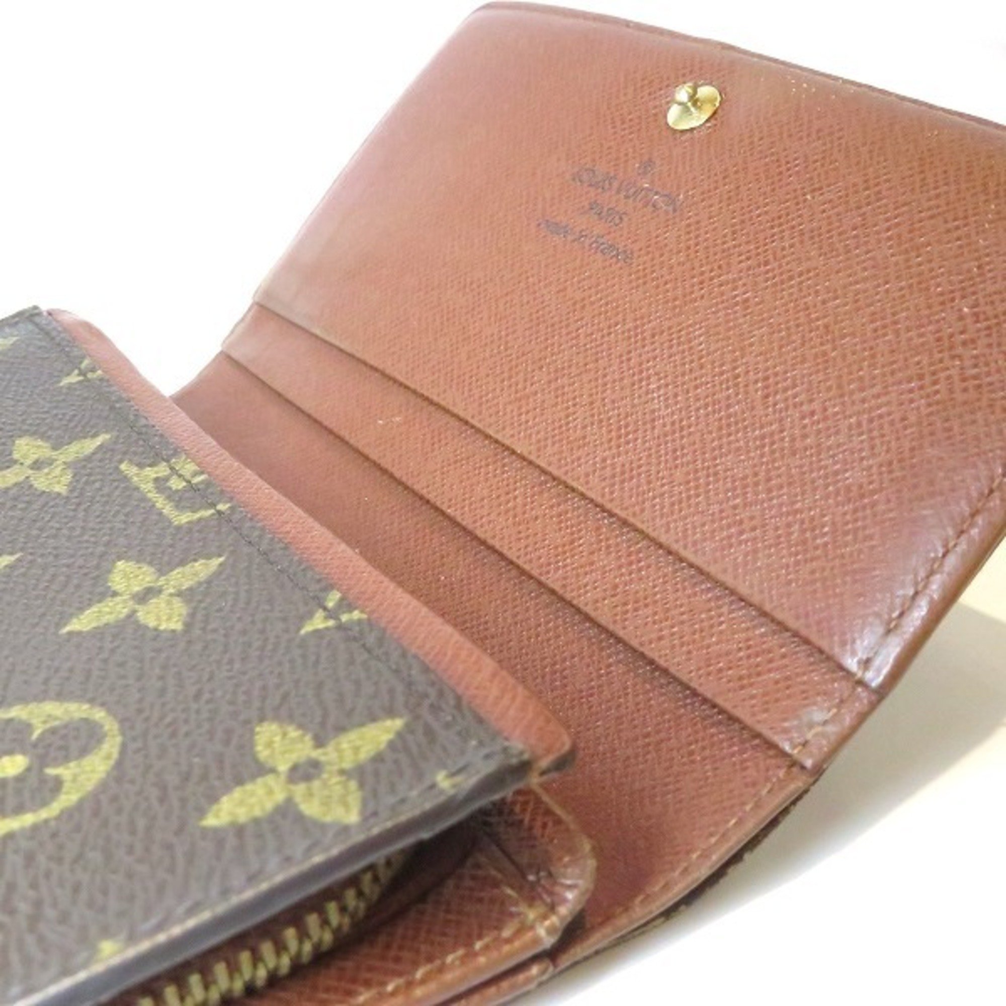 Louis Vuitton Monogram Portefeuille Tresor M61736 Bi-fold Wallet for Men and Women