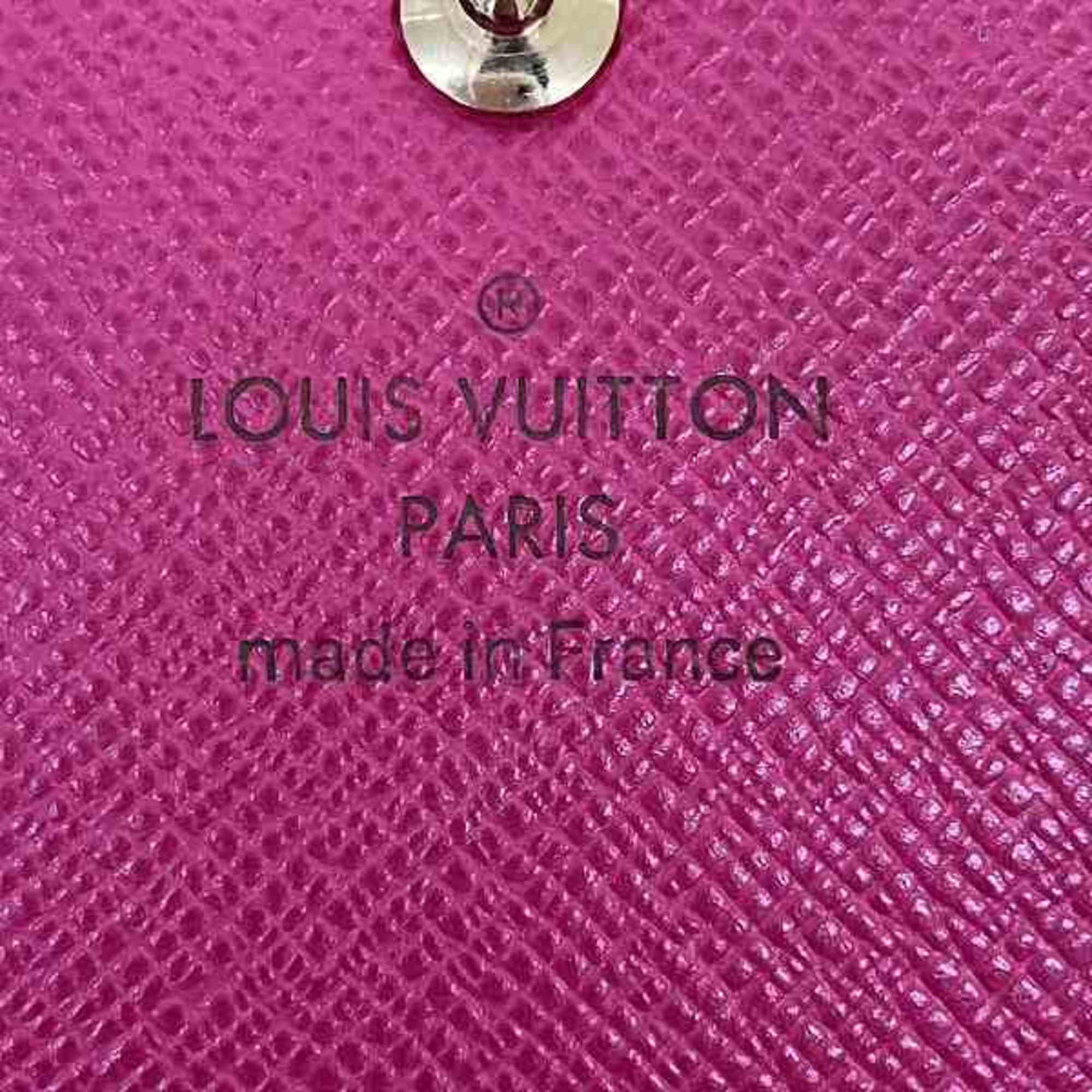 Louis Vuitton Monogram Portefeuille Sarah Love Lock M64117 Long Wallet Bi-fold for Women