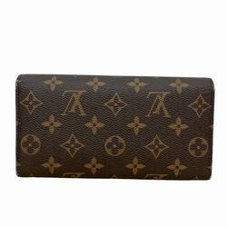 Louis Vuitton Monogram Portefeuille Sarah Love Lock M64117 Long Wallet Bi-fold for Women