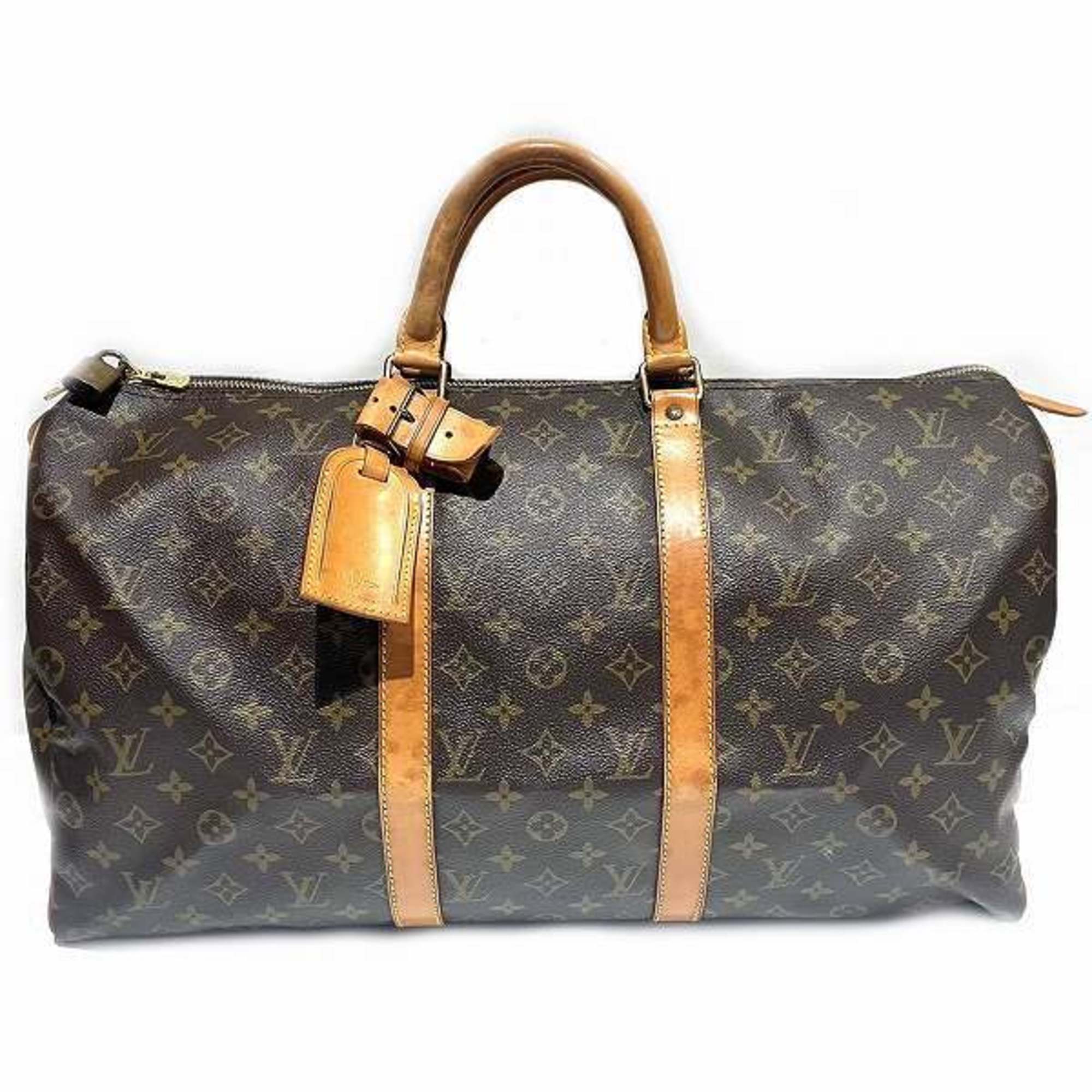 Louis Vuitton Monogram Keepall 50 M41426 Bag Boston bag Men's Women's