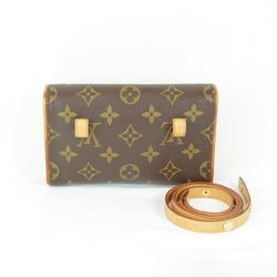 LOUIS VUITTON Louis Vuitton Pochette Florentine M51855 Waist Bag Monogram Canvas Women's