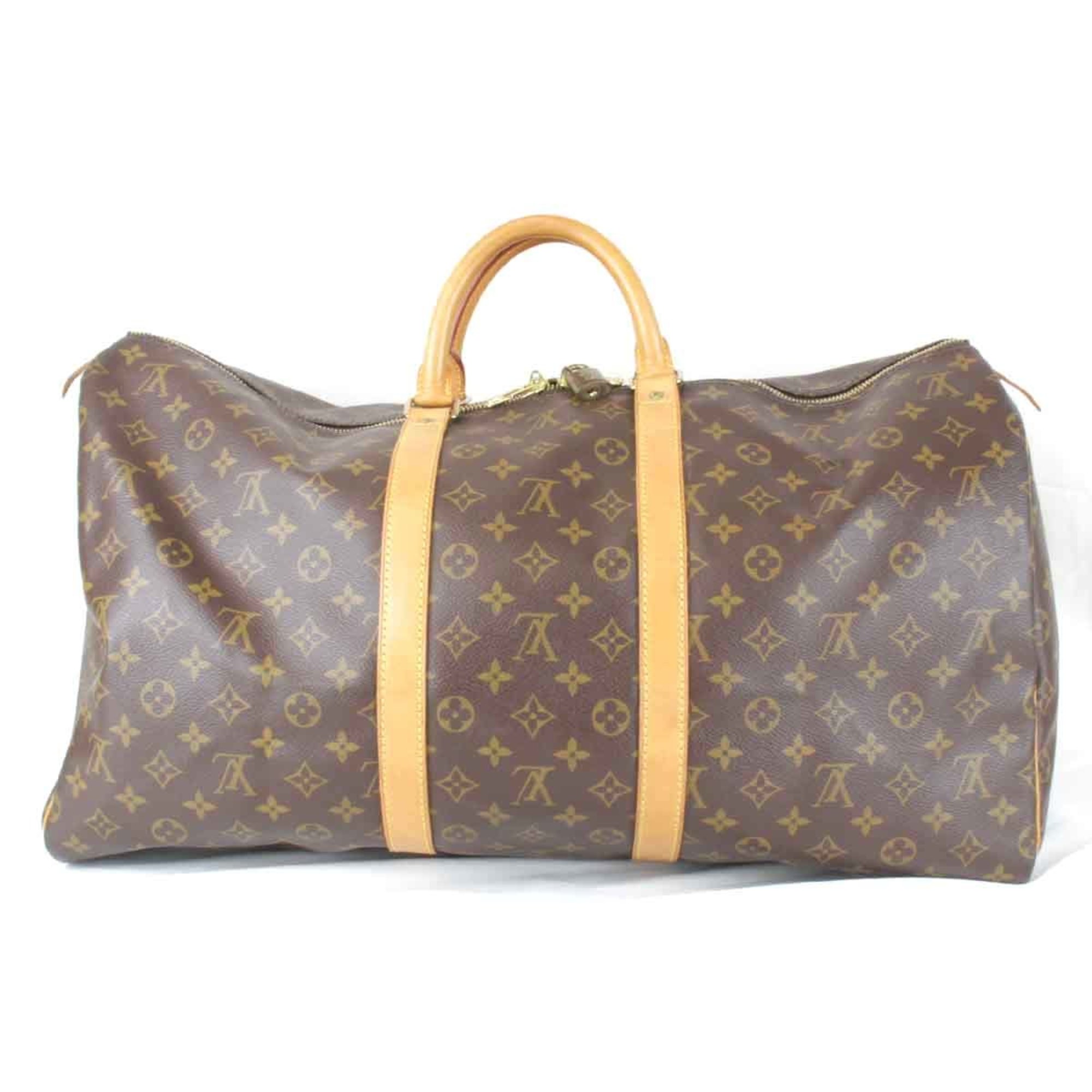 LOUIS VUITTON Louis Vuitton Keepall 55 M41424 Boston Bag Monogram Canvas Women's