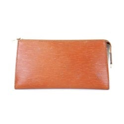 LOUIS VUITTON Louis Vuitton Accessory M52948 Pouch Epi Leather Brown Women's