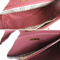 BURBERRY Burberry handbag leather red ladies