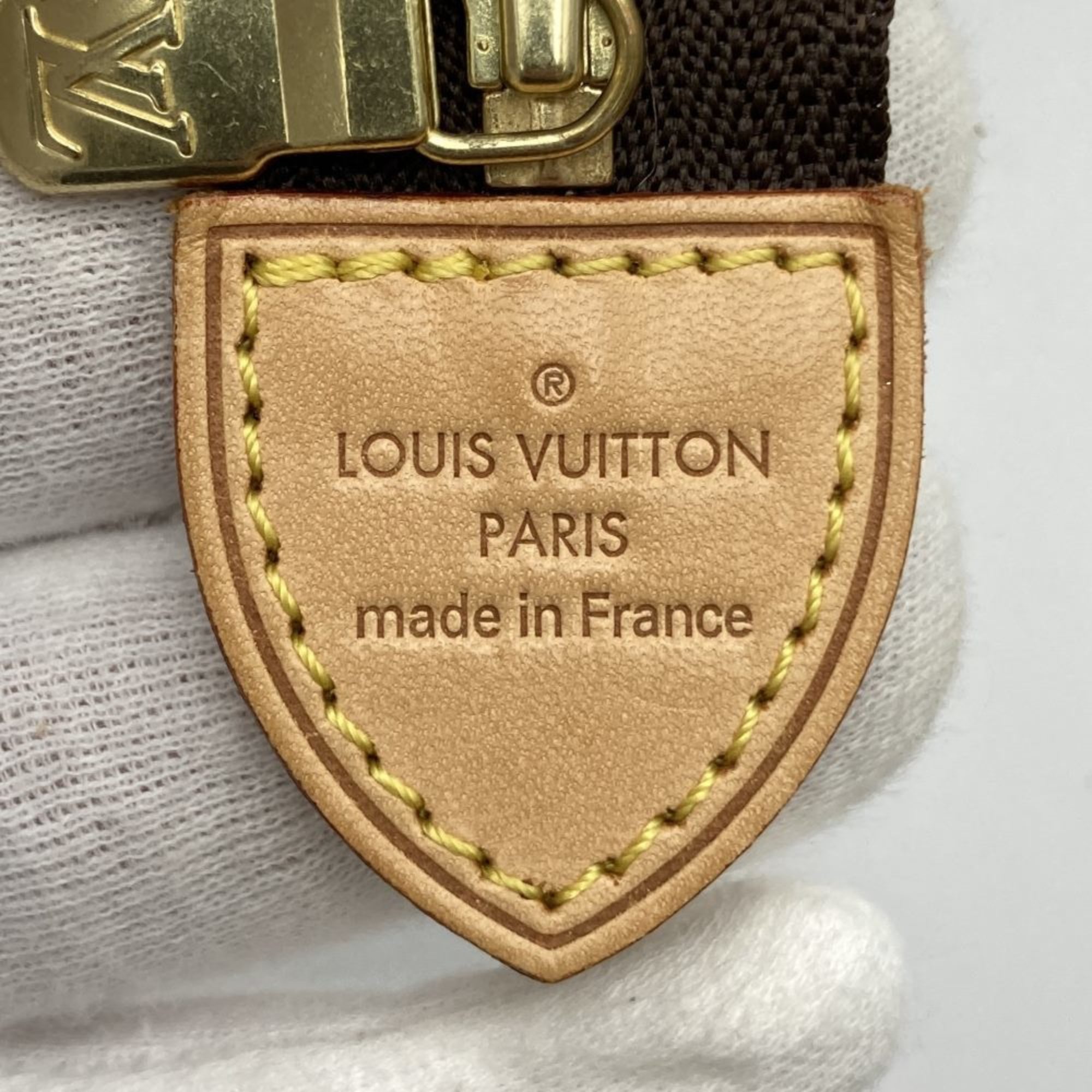 LOUIS VUITTON M47546 Poche Toilette 15 Pouch Brown Monogram Canvas Men's Women's