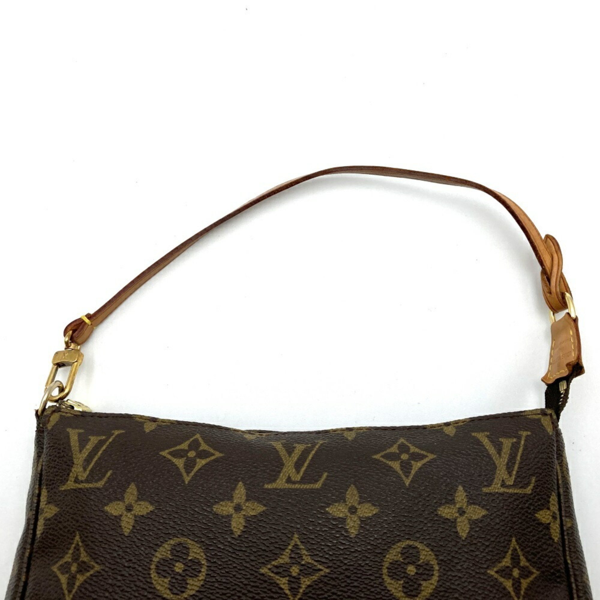 LOUIS VUITTON M40712 Pochette Accessoires Pouch Bag Brown Monogram Canvas Women's