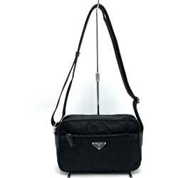 PRADA Prada Shoulder Bag Black Nylon Men Women