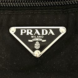 PRADA Prada Shoulder Bag Black Nylon Men Women