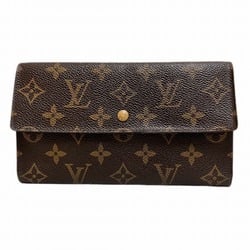 Louis Vuitton Monogram Porte Tresor International M61215 Long Wallet Tri-fold for Men and Women