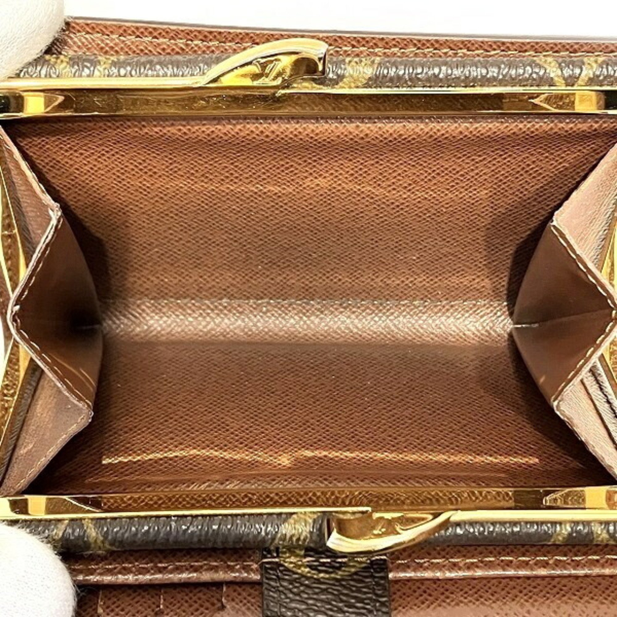 Louis Vuitton Monogram Portefeuille Viennese M61674 Bi-fold Wallet for Women