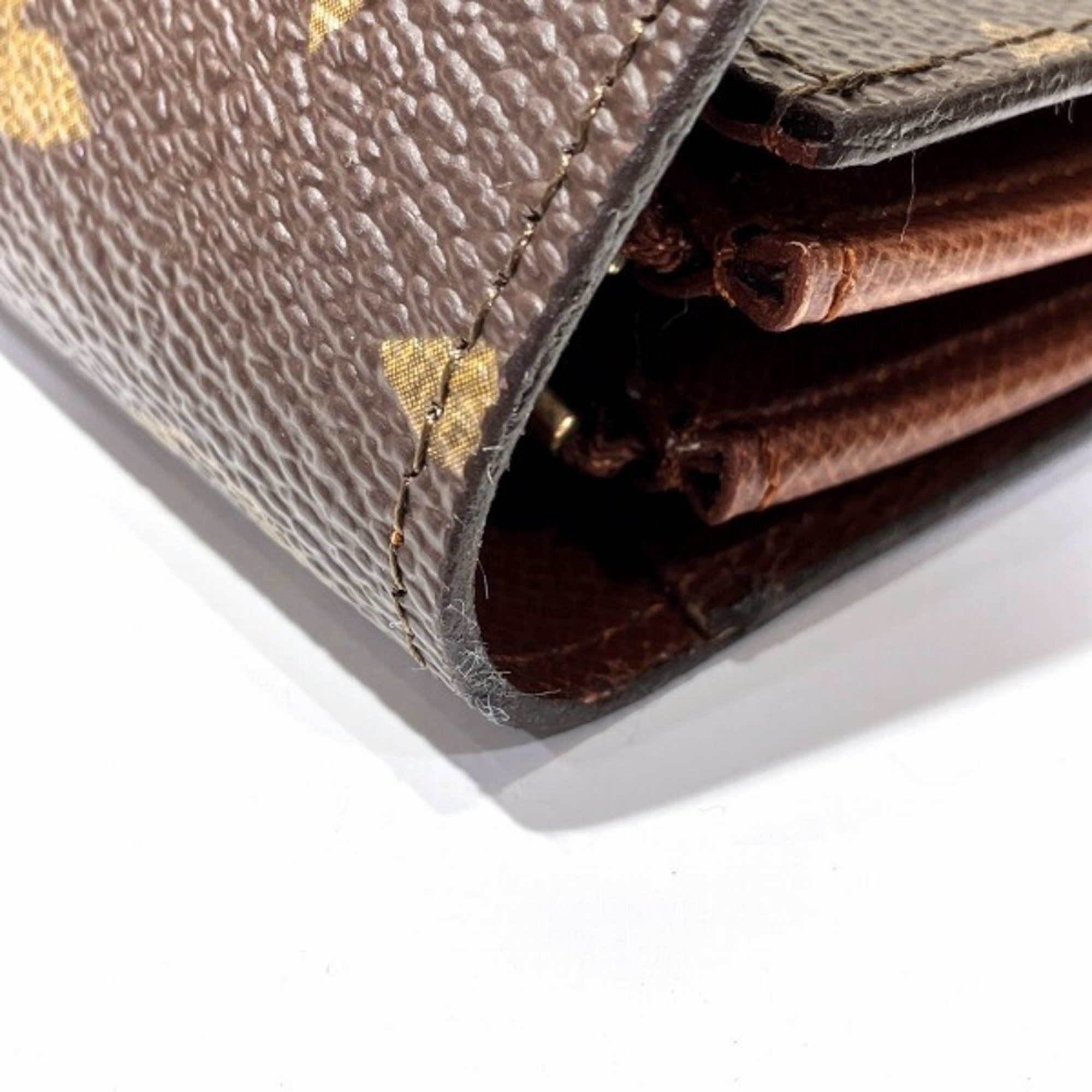 Louis Vuitton Monogram Pochette Porto Monnaie Credit () M61723 Wallet Long Men's Women's