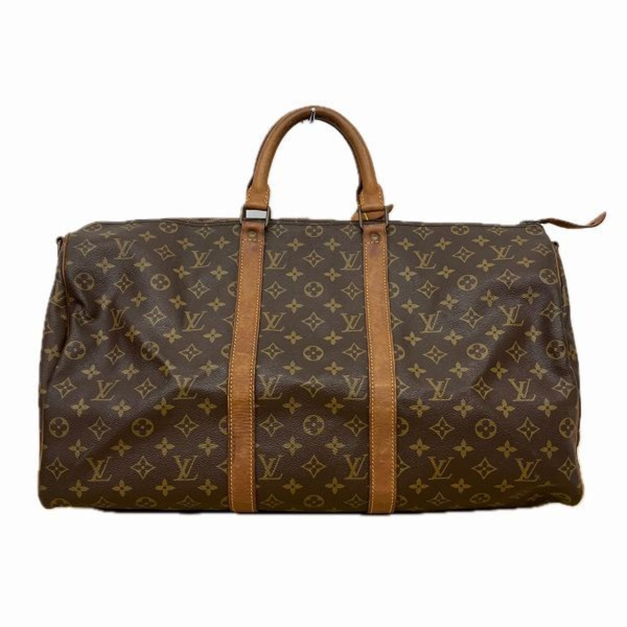 Louis Vuitton Monogram Keepall Bandouliere 50 M41416 Bag Boston bag Men's Women's