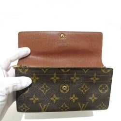 Louis Vuitton Monogram Portefeuille Sarah M61734 Long Wallet for Men and Women