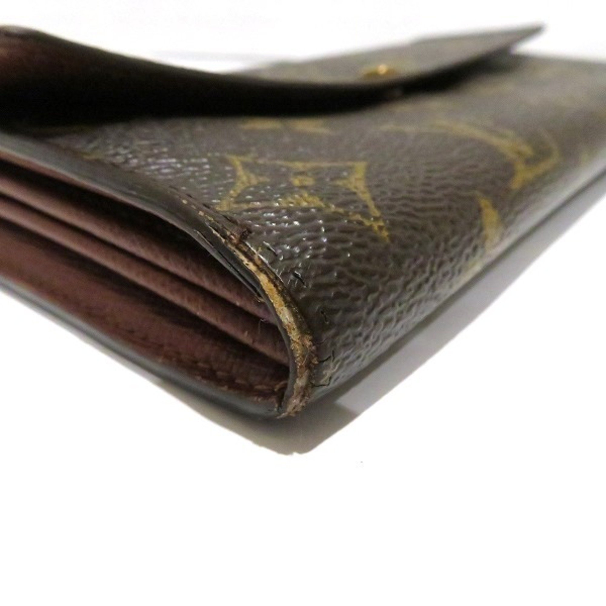 Louis Vuitton Monogram Portefeuille Sarah M61734 Long Wallet for Men and Women