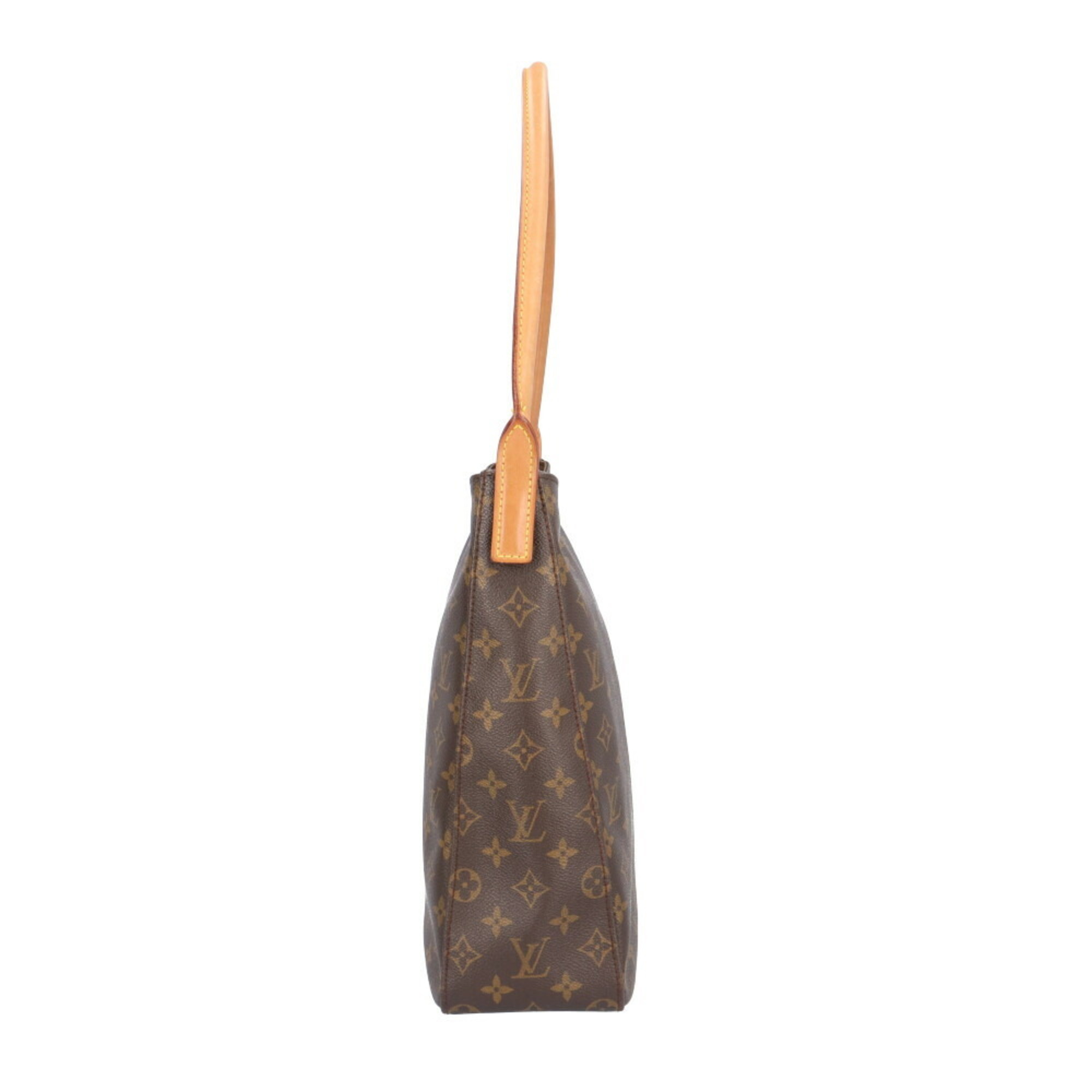 Louis Vuitton Looping GM Monogram Shoulder Bag Canvas M51145 Brown Women's LOUIS VUITTON