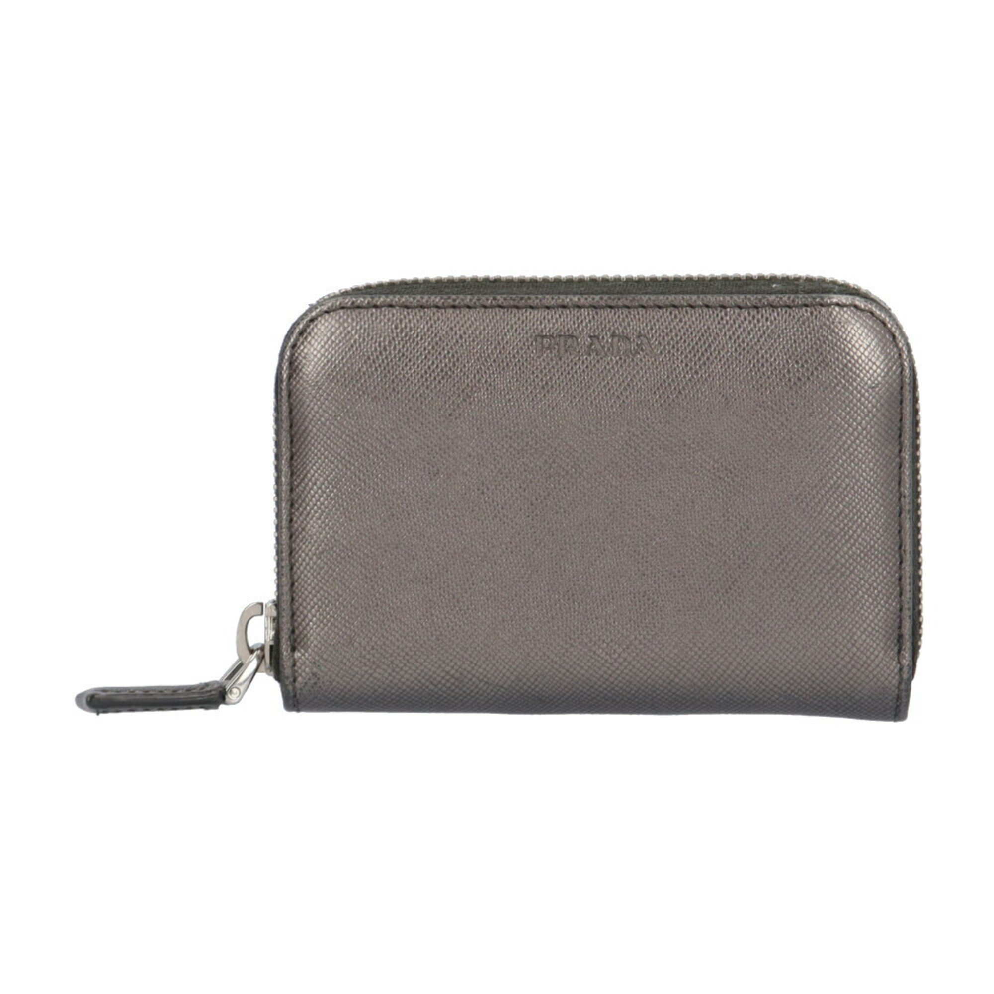 Prada Saffiano Card Case Leather 2M1358 Unisex PRADA